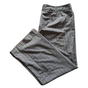 Encore pinstripe straight leg dress pants plus size 20